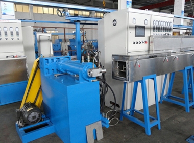 Silicone rubber cable extruder line