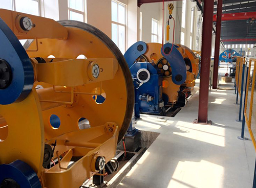 Strand Jacket Machine Cage type stranding machine - Stranding equipment - SUZHOU HIGHLAND ...